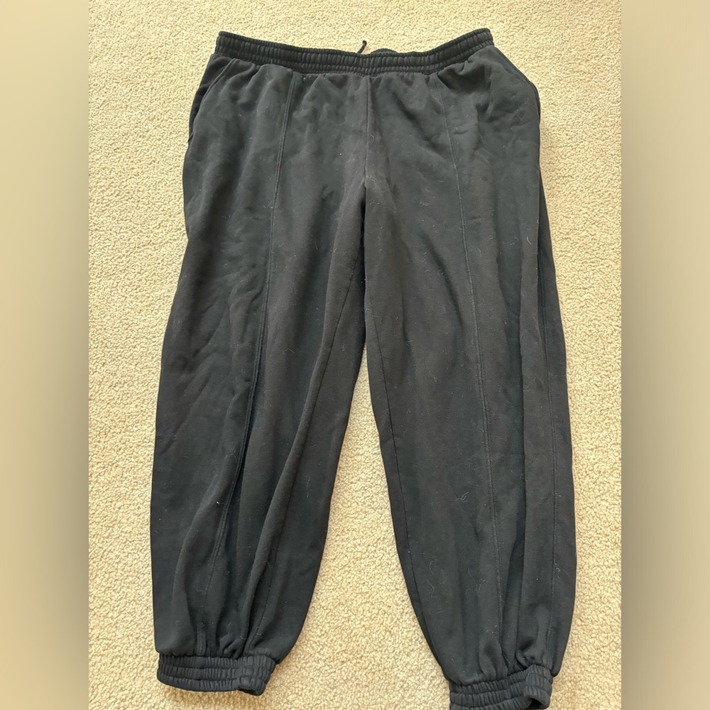 womens wide leg sweatpants
